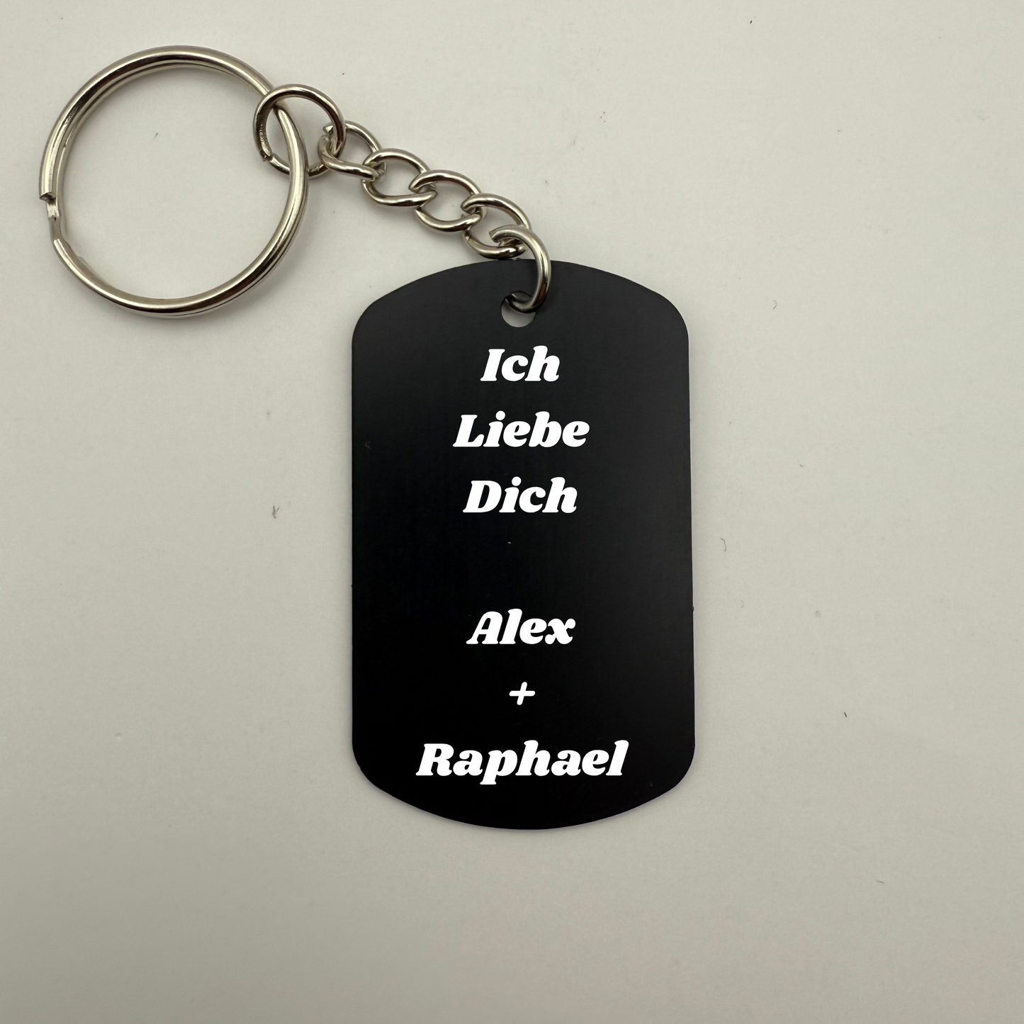 Datum Dog Tag - Schlüsselanhänger - GebrüderR&A