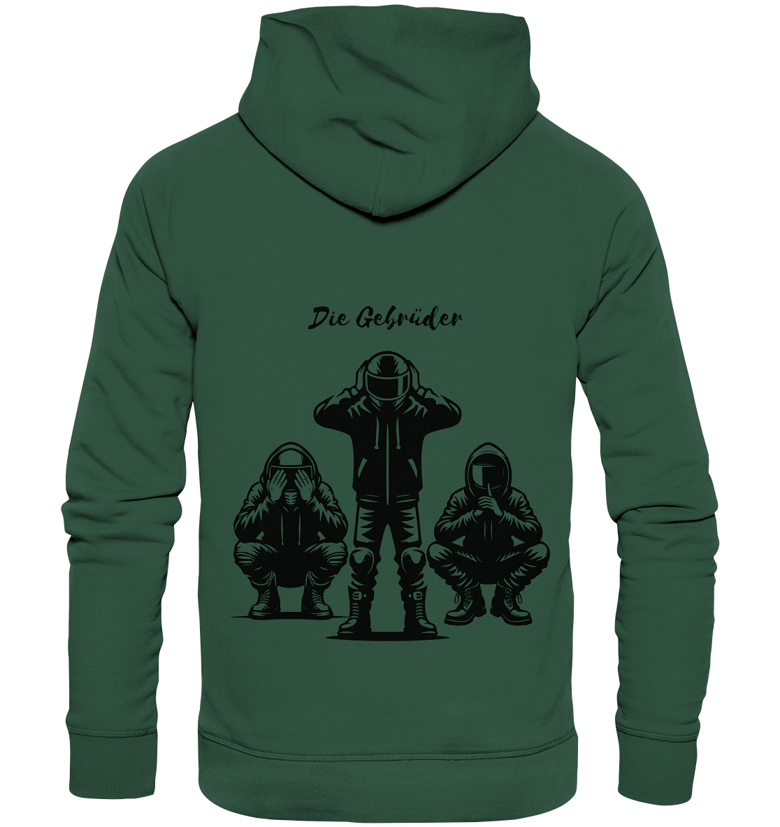🙈🙉🙊 - Organic Basic Hoodie