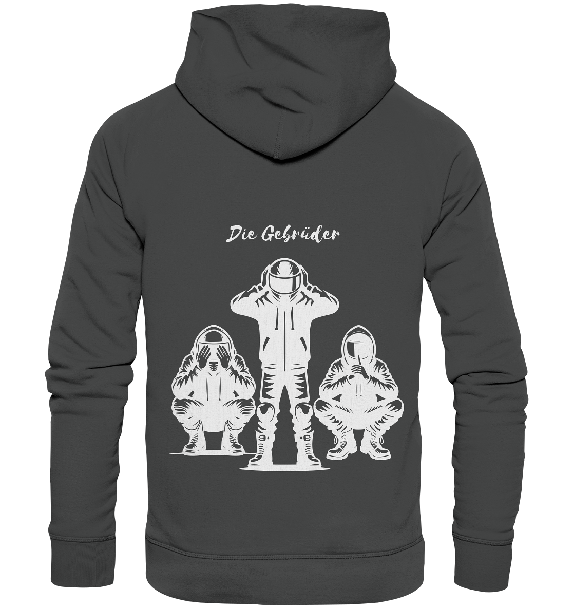 🙈🙉🙊 - Organic Basic Hoodie