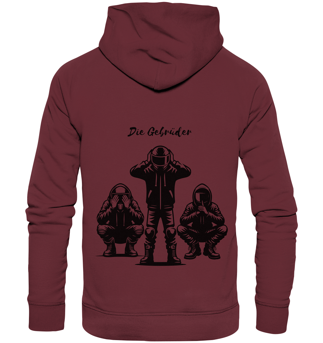 🙈🙉🙊 - Organic Basic Hoodie
