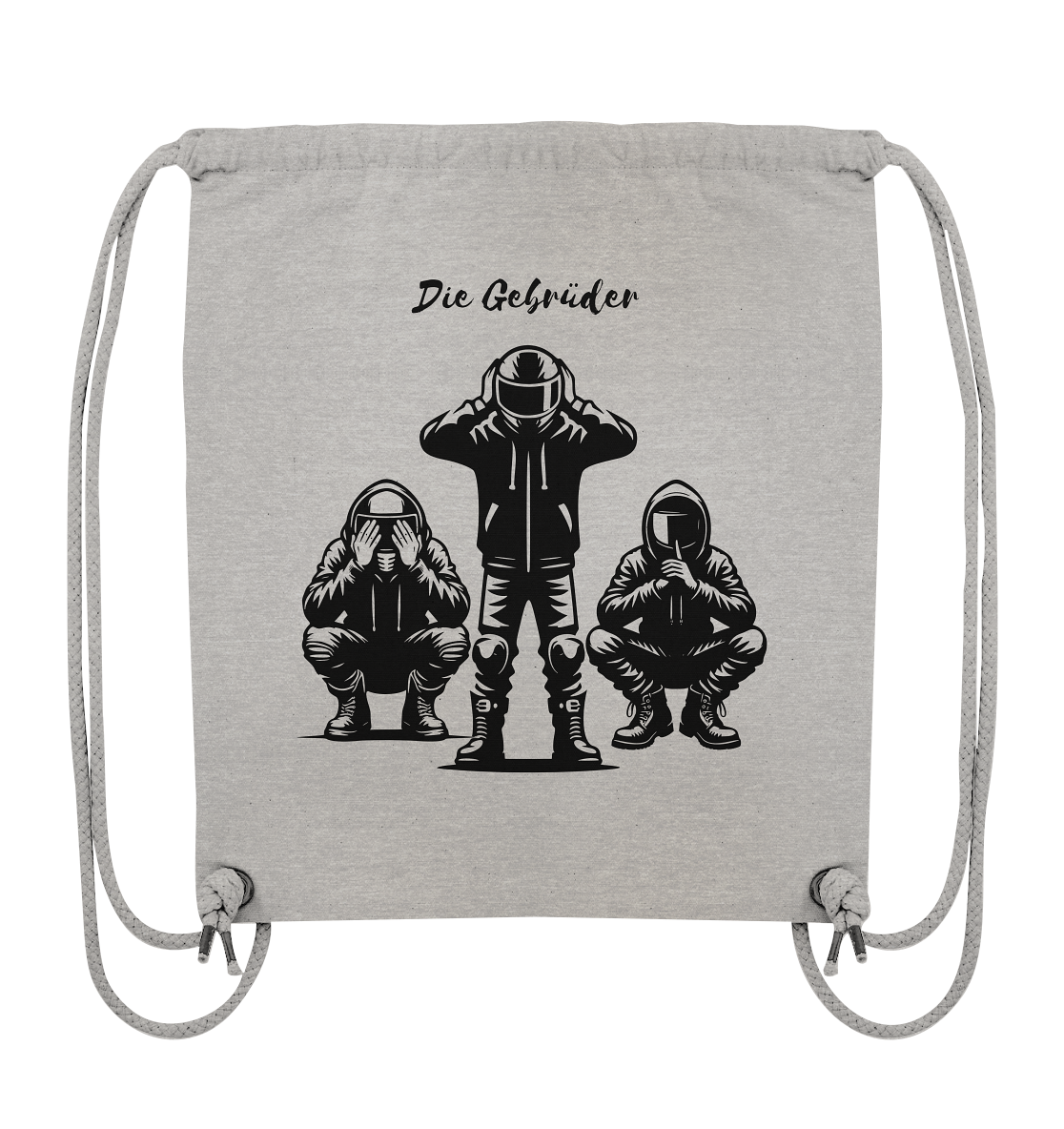 🙈🙉🙊 - Organic Gym-Bag - GebrüderR&A