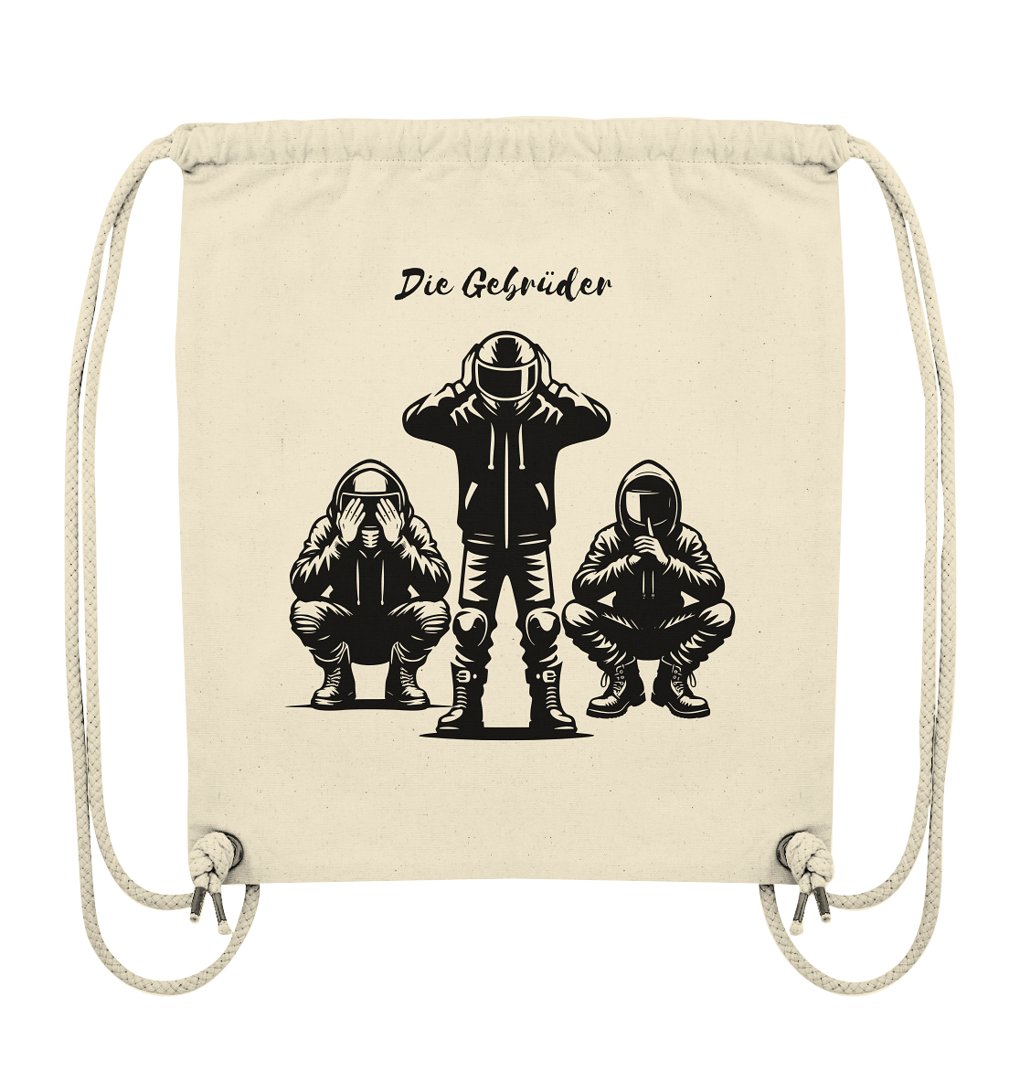 🙈🙉🙊 - Organic Gym-Bag