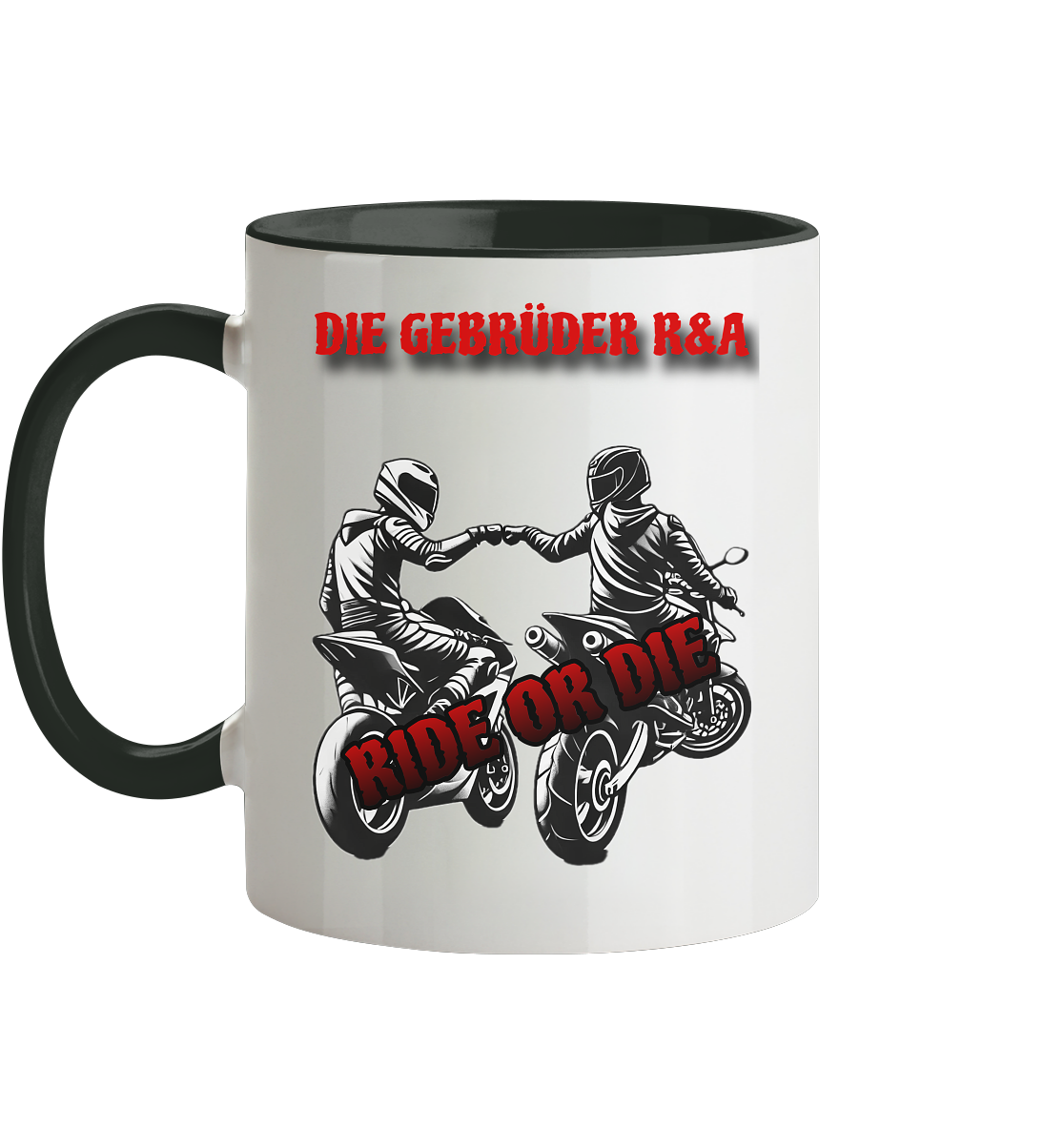 Ride or Die - Kollektion - Tasse zweifarbig - GebrüderR&A