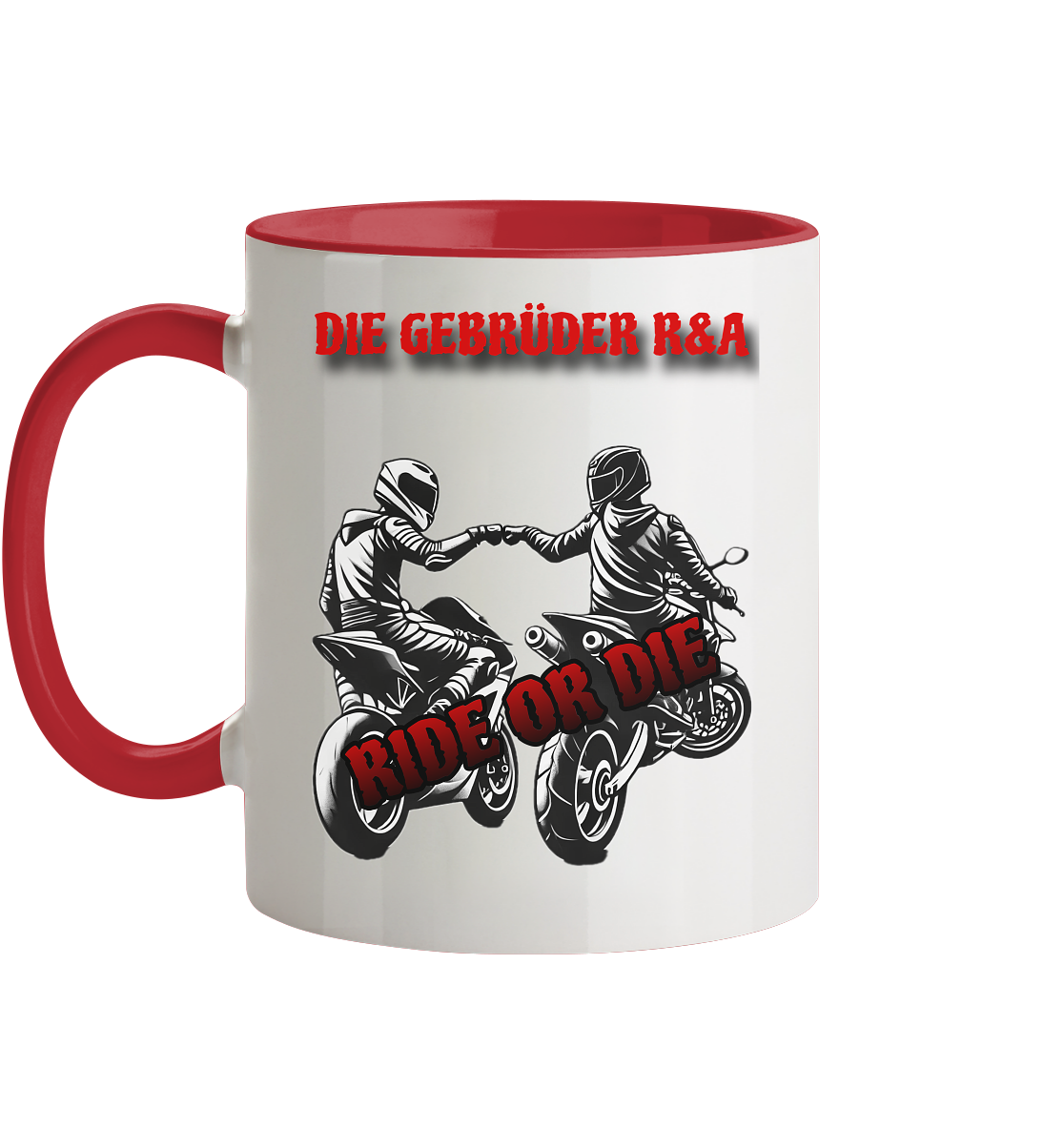Ride or Die - Kollektion - Tasse zweifarbig - GebrüderR&A