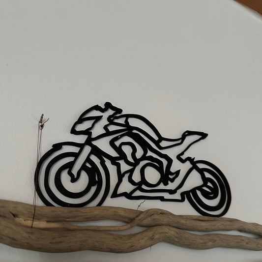 Wall Bike Naked - GebrüderR&A - Wandbild