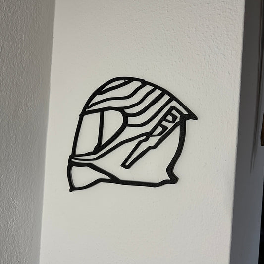 Wall Helmet - GebrüderR&A - Wandbild