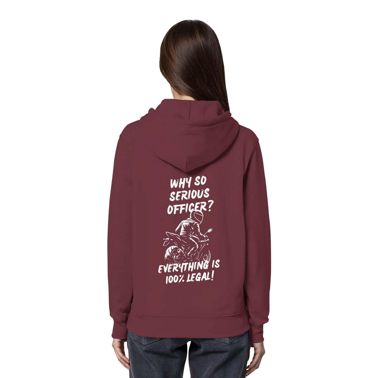 100% Legal - Organic Hoodie - GebrüderR&A