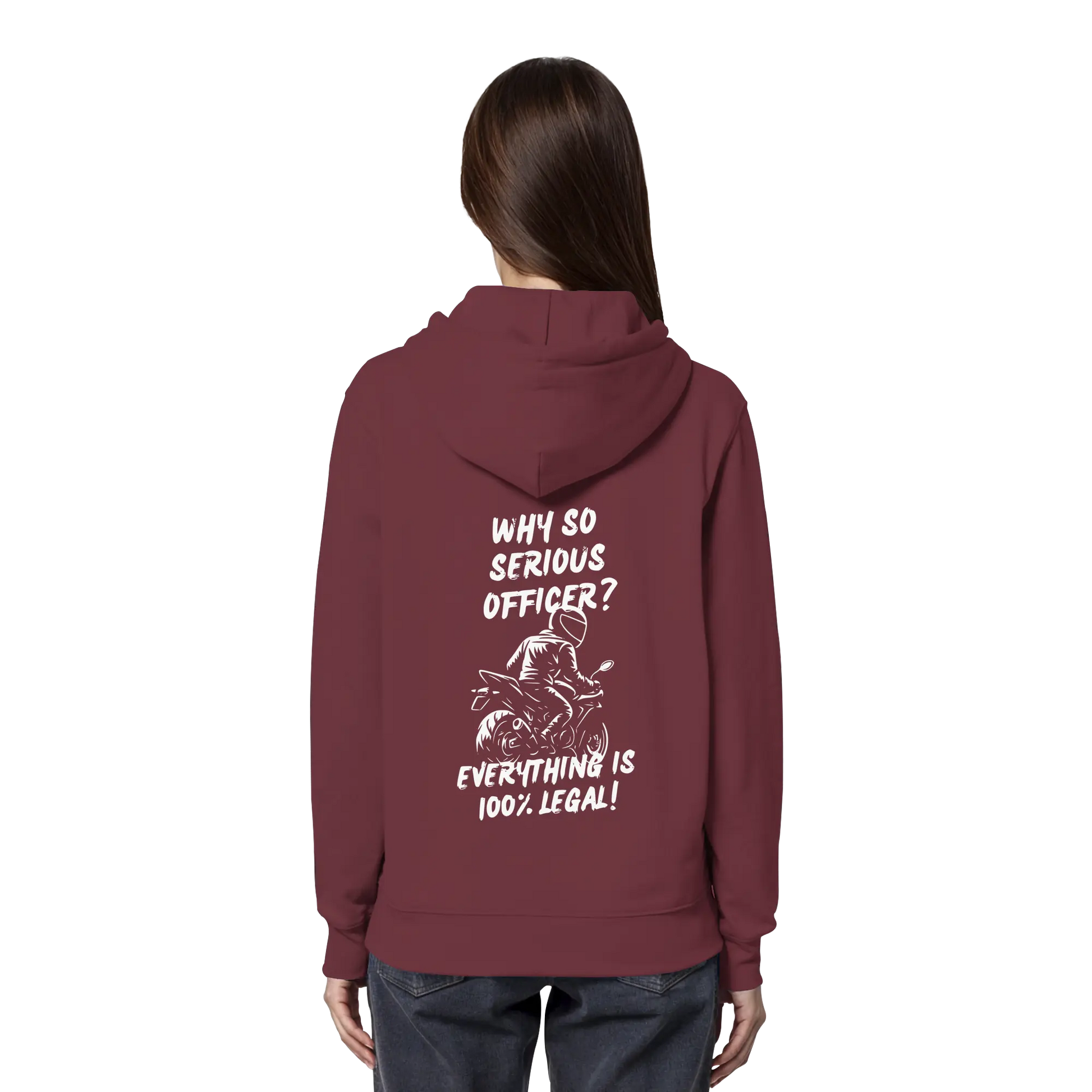 100% Legal - Organic Hoodie - GebrüderR&A