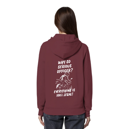 100% Legal - Organic Hoodie - GebrüderR&A
