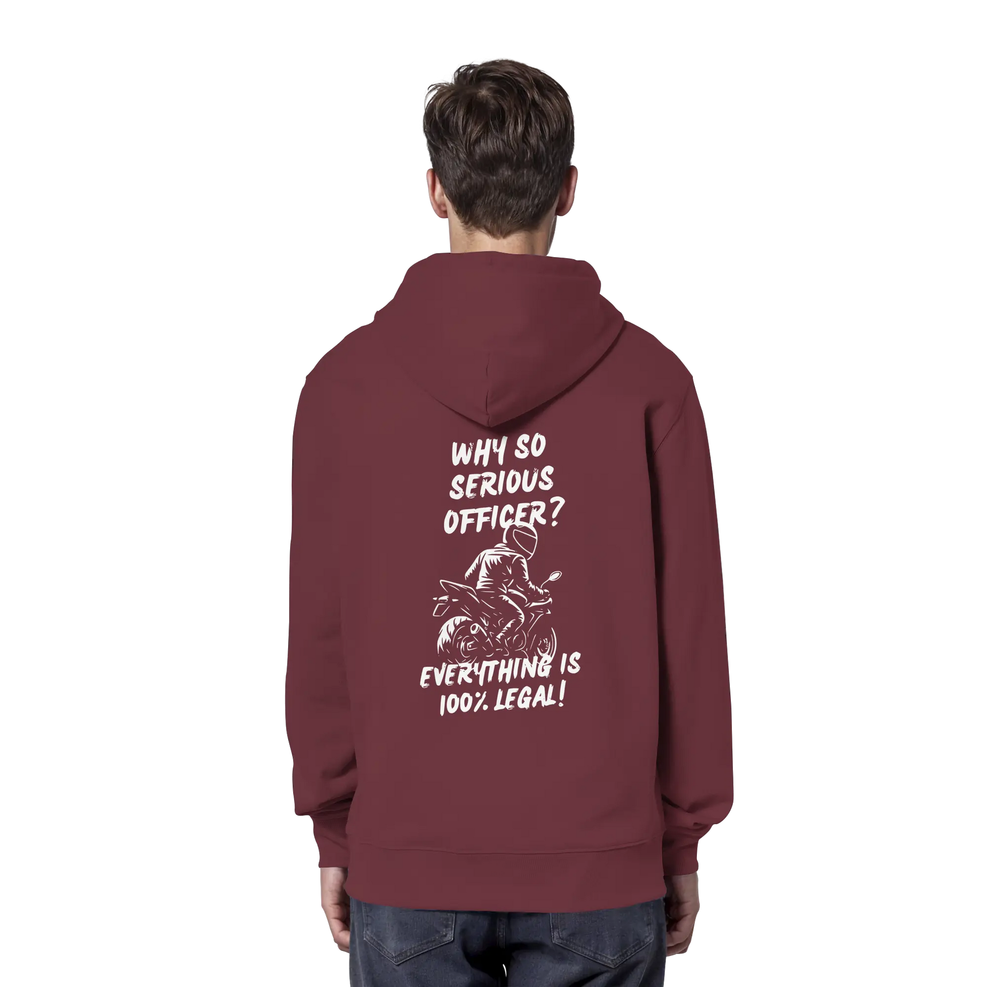 100% Legal - Organic Hoodie - GebrüderR&A
