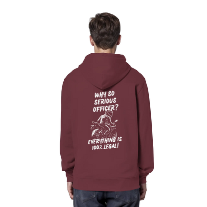 100% Legal - Organic Hoodie - GebrüderR&A