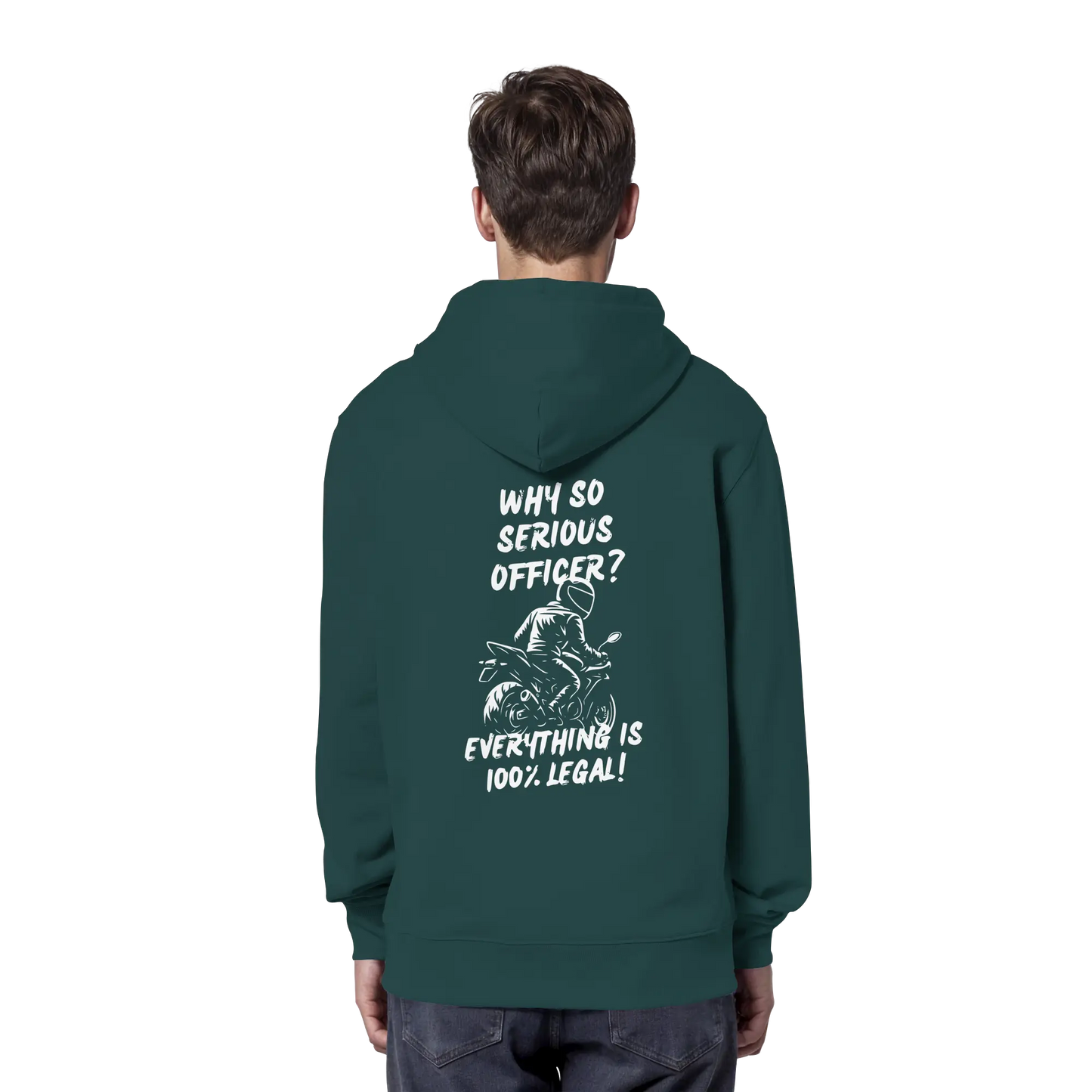 100% Legal - Organic Hoodie - GebrüderR&A