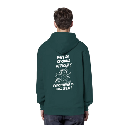 100% Legal - Organic Hoodie - GebrüderR&A