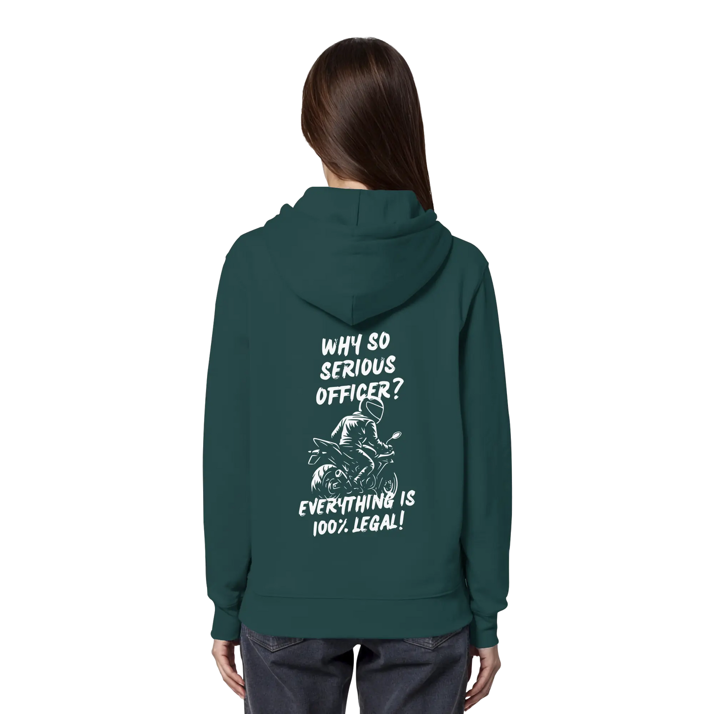 100% Legal - Organic Hoodie - GebrüderR&A