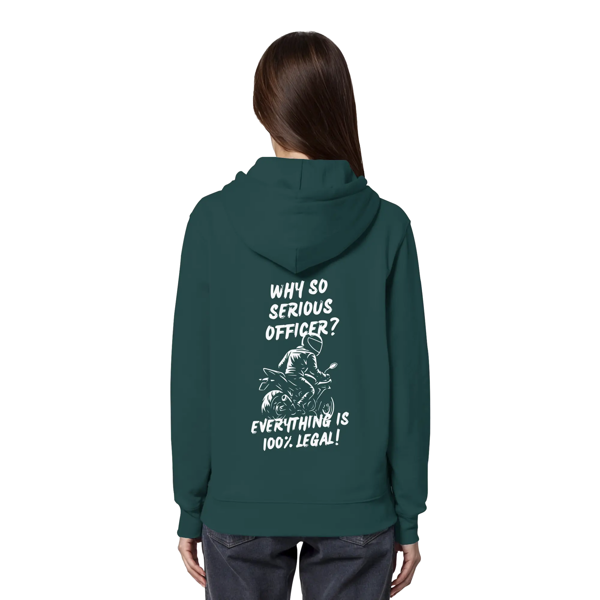 100% Legal - Organic Hoodie - GebrüderR&A