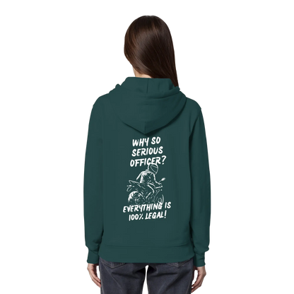 100% Legal - Organic Hoodie - GebrüderR&A