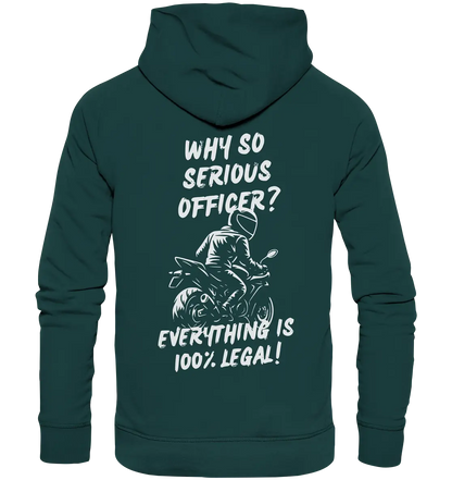 100% Legal - Organic Hoodie - GebrüderR&A