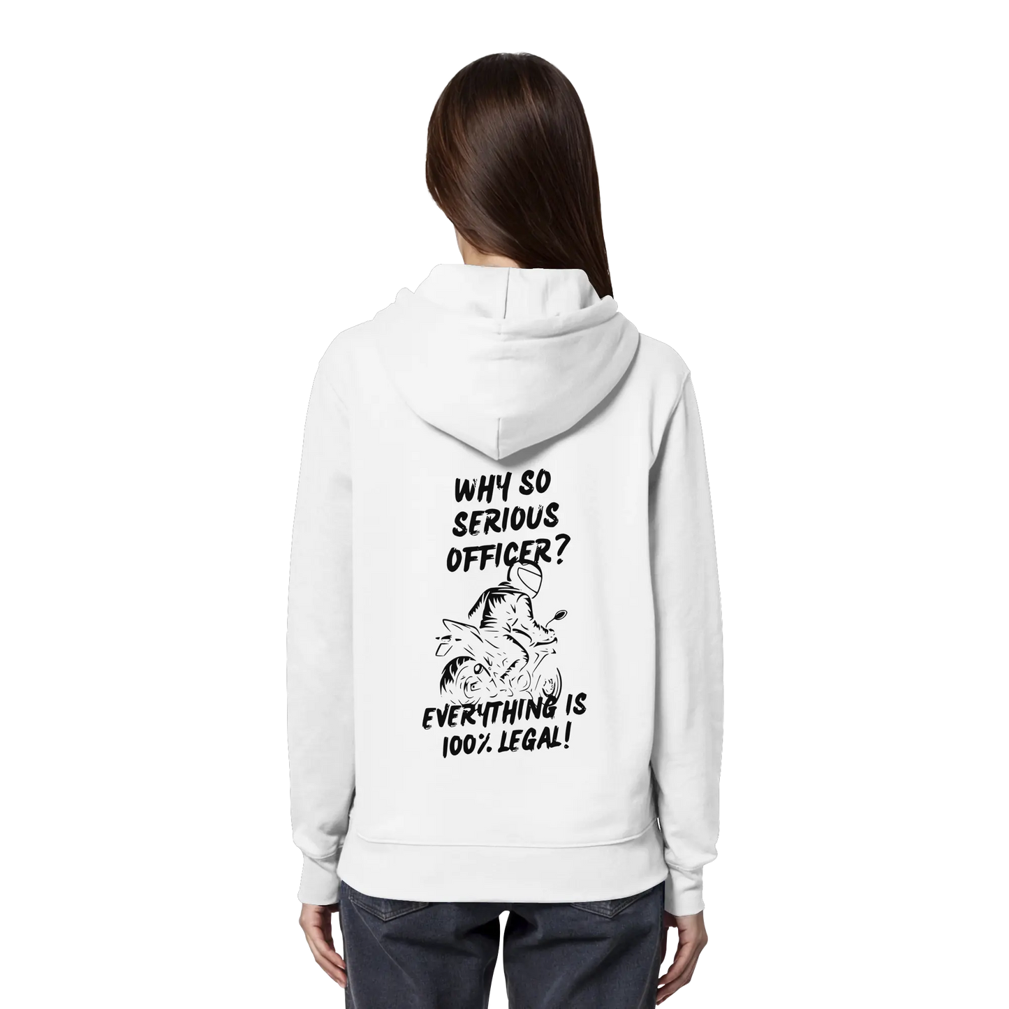 100% Legal - Organic Hoodie - GebrüderR&A