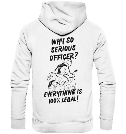 100% Legal - Organic Hoodie - GebrüderR&A
