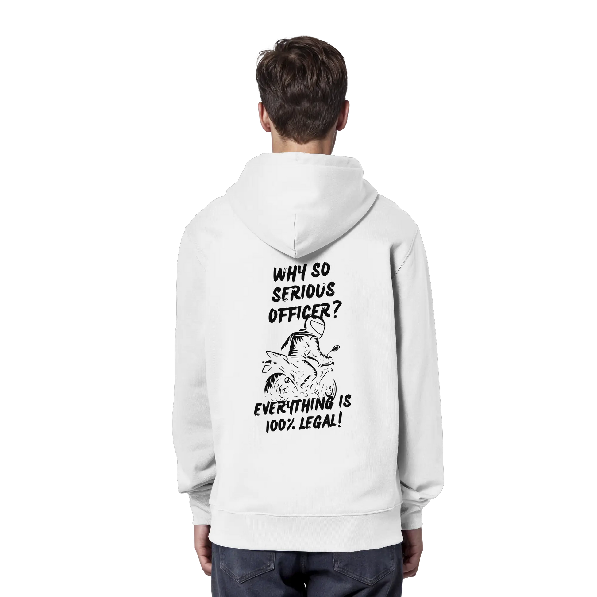 100% Legal - Organic Hoodie - GebrüderR&A