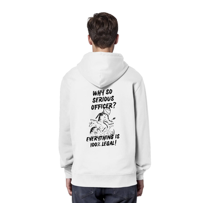 100% Legal - Organic Hoodie - GebrüderR&A