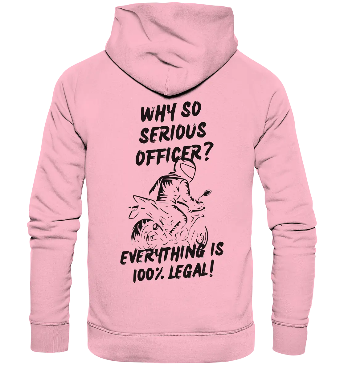 100% Legal - Organic Hoodie - GebrüderR&A