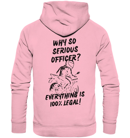 100% Legal - Organic Hoodie - GebrüderR&A