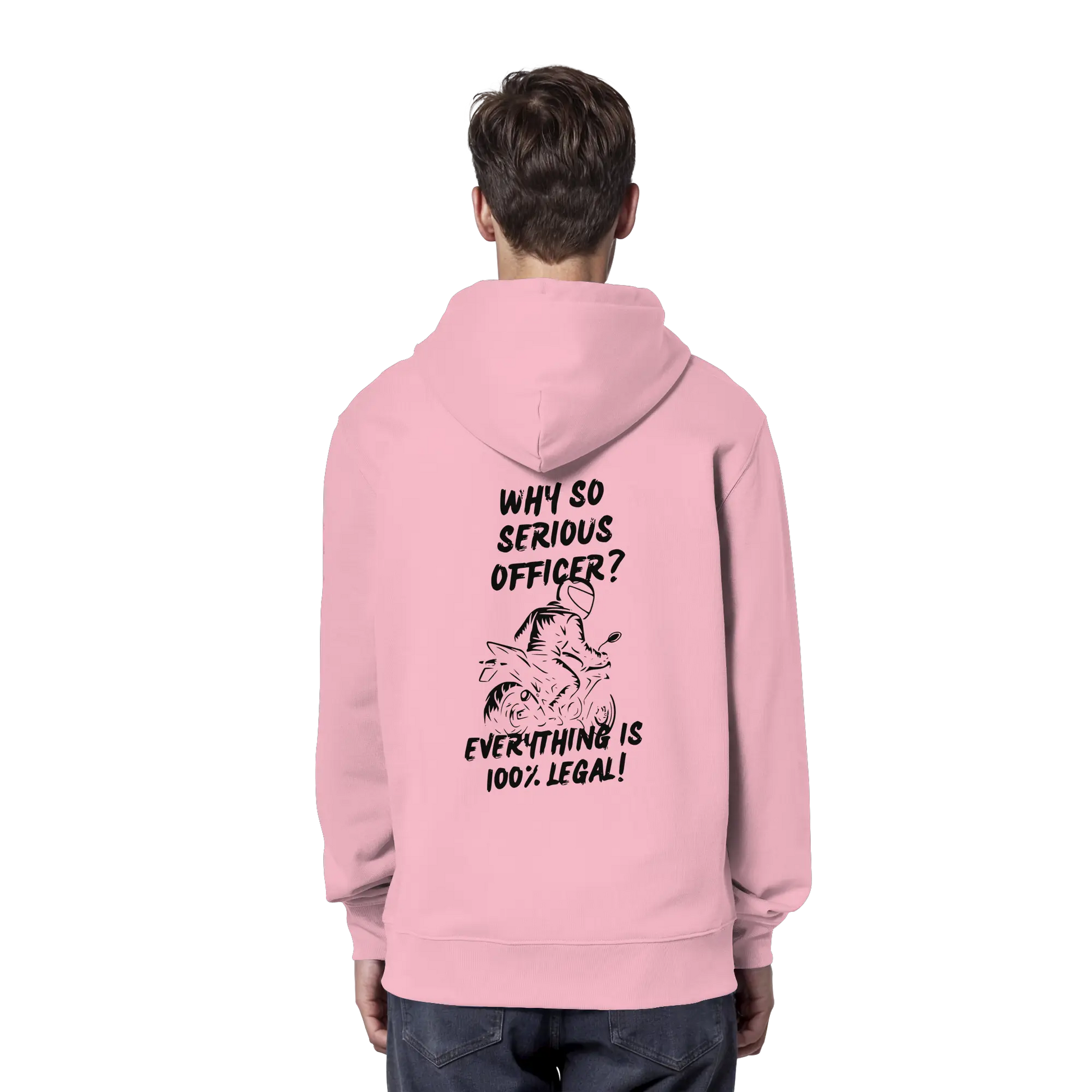 100% Legal - Organic Hoodie - GebrüderR&A