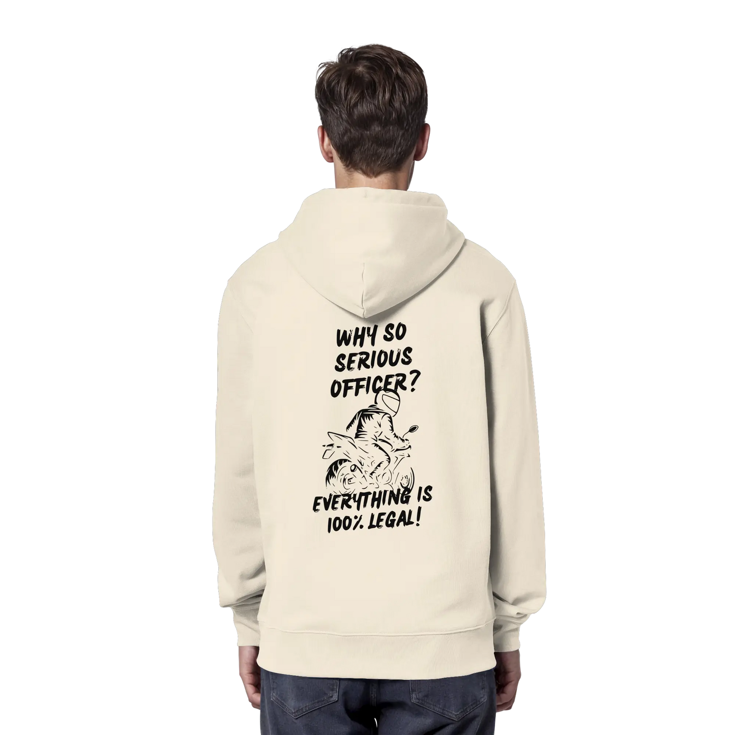 100% Legal - Organic Hoodie - GebrüderR&A