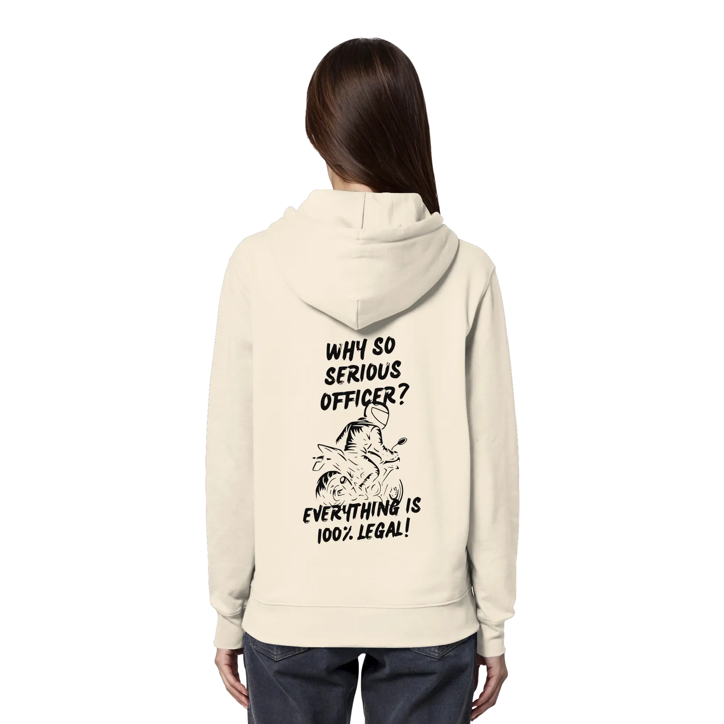 100% Legal - Organic Hoodie - GebrüderR&A