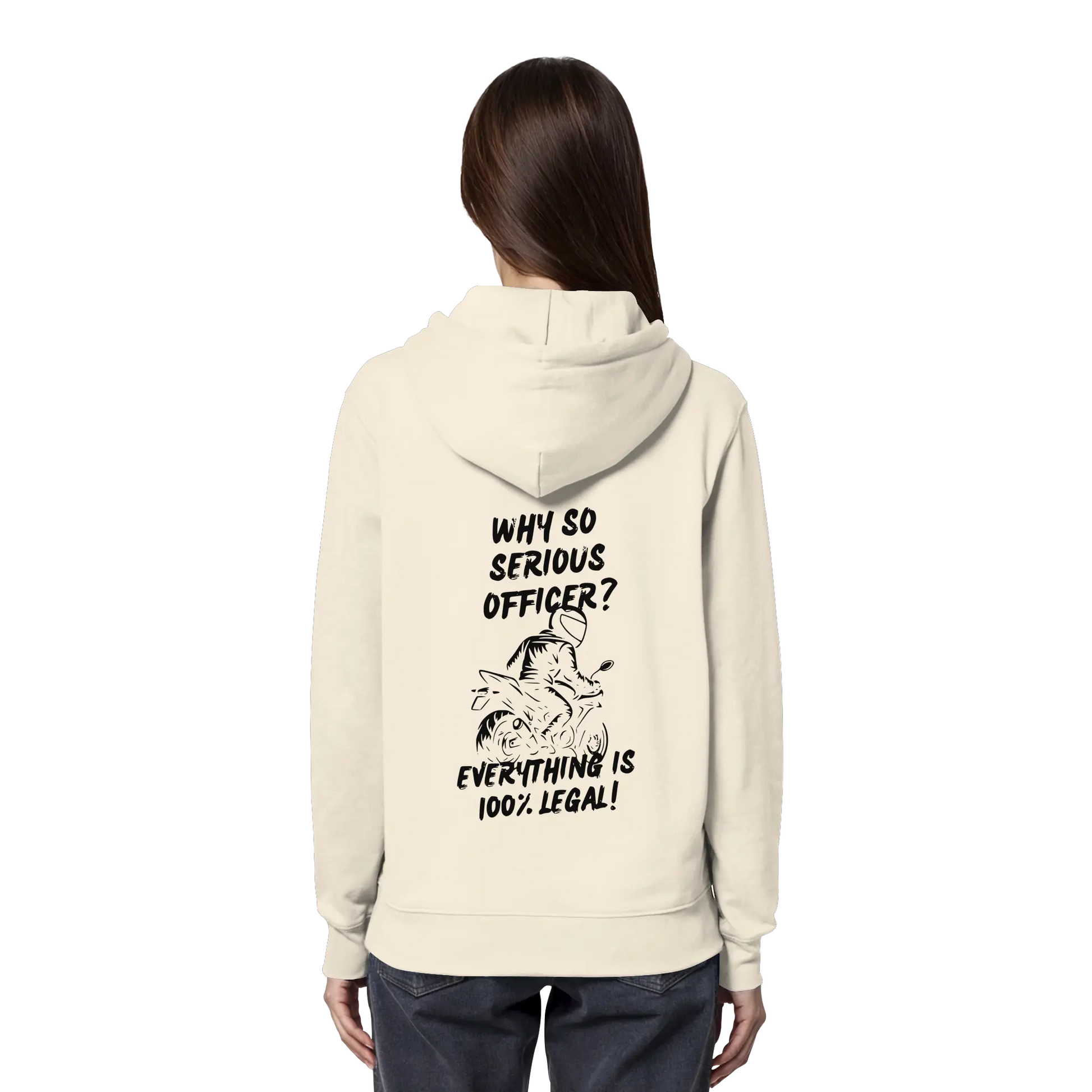 100% Legal - Organic Hoodie - GebrüderR&A