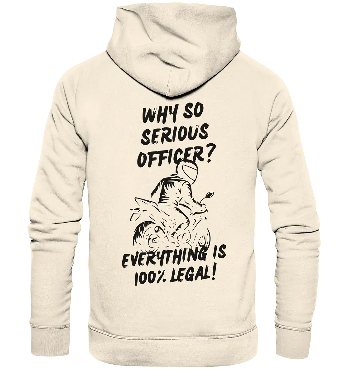 100% Legal - Organic Hoodie - GebrüderR&A