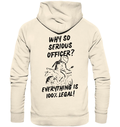 100% Legal - Organic Hoodie - GebrüderR&A