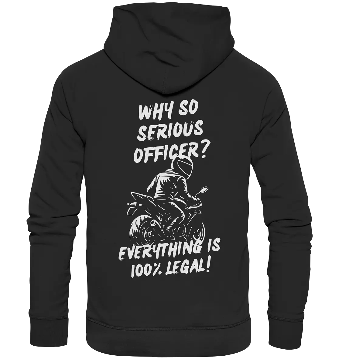 100% Legal - Organic Hoodie - GebrüderR&A