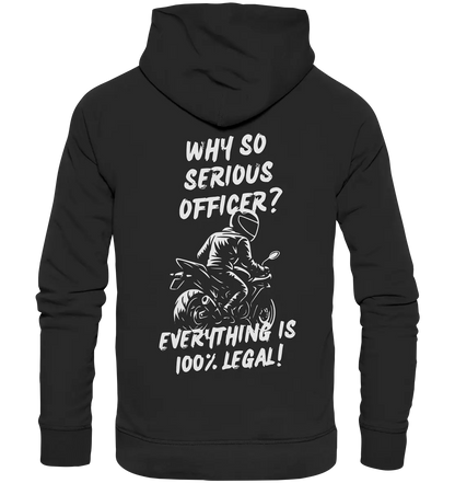 100% Legal - Organic Hoodie - GebrüderR&A