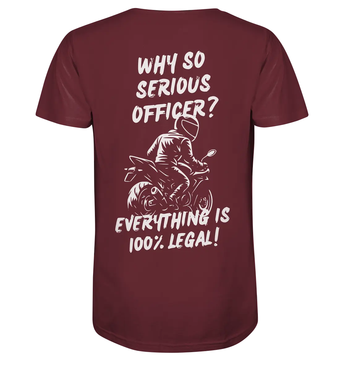 100% Legal - Organic Shirt - GebrüderR&A