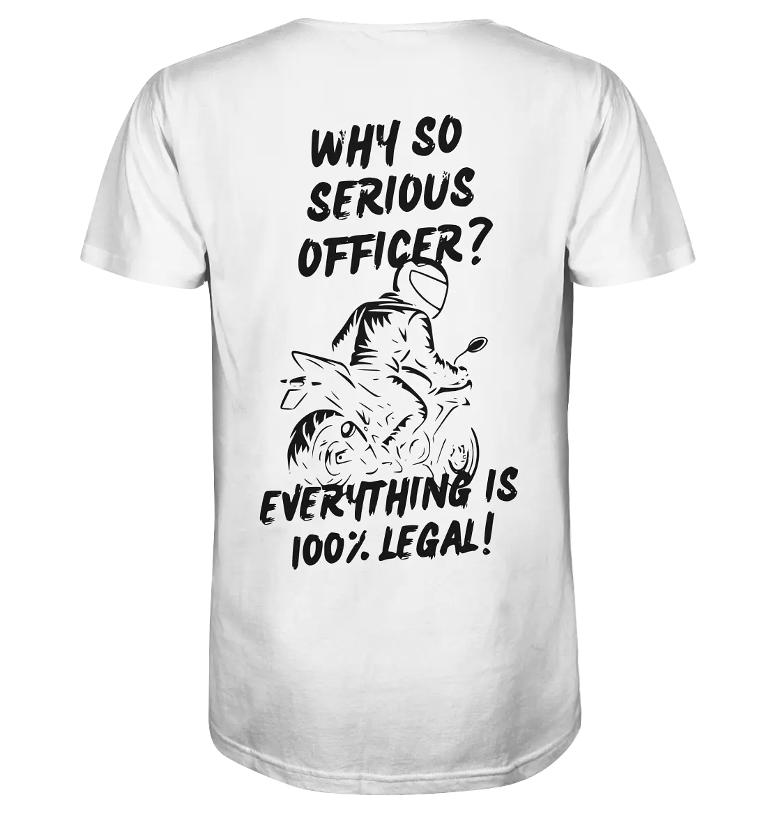 100% Legal - Organic Shirt - GebrüderR&A