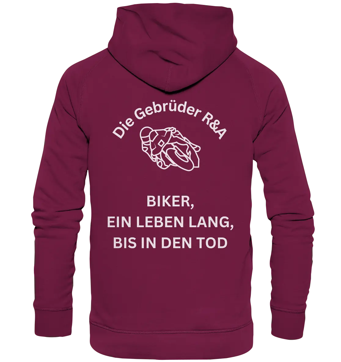 Biker ein Leben lang - Hoodie - GebrüderR&A