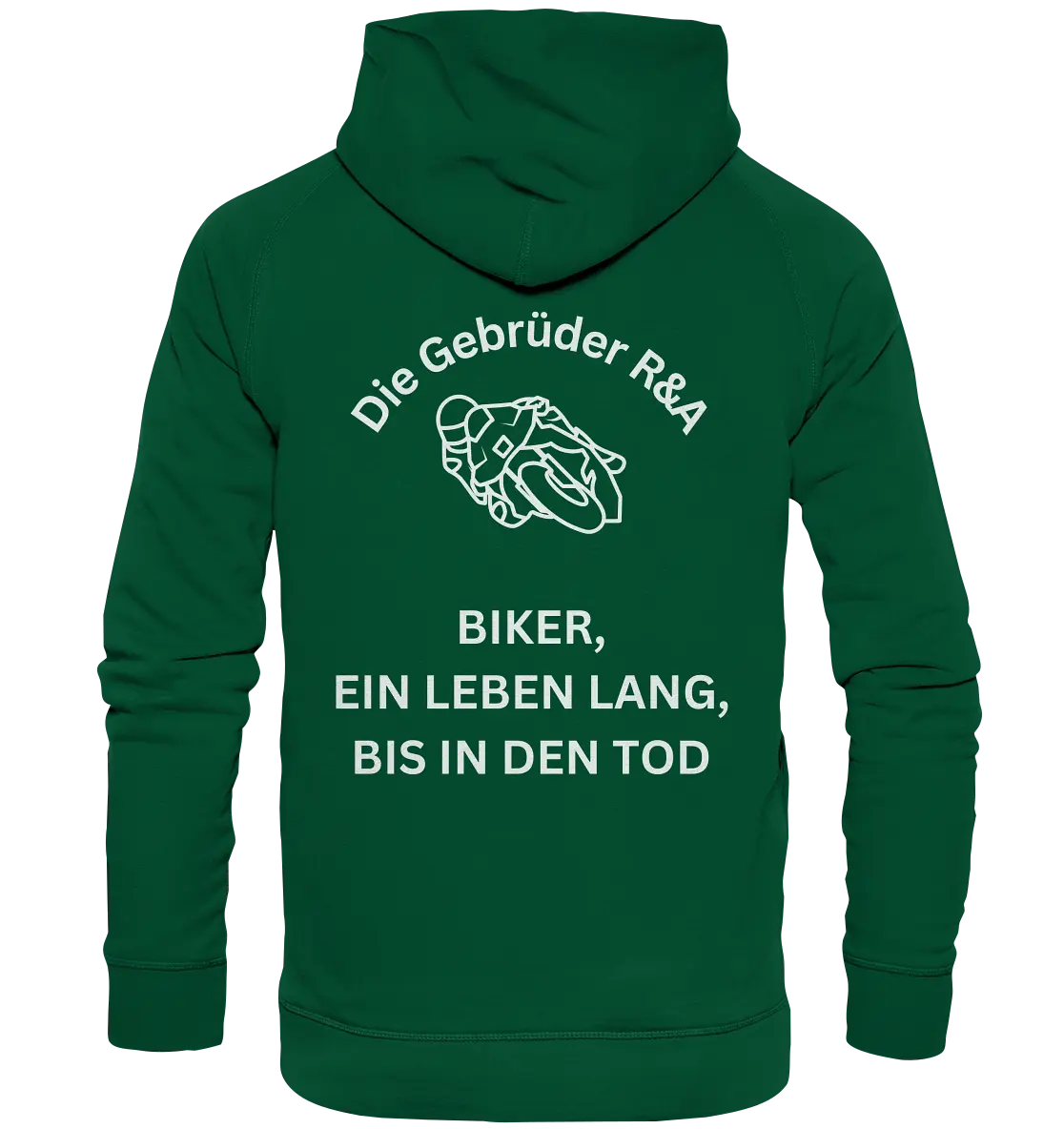 Biker ein Leben lang - Hoodie - GebrüderR&A