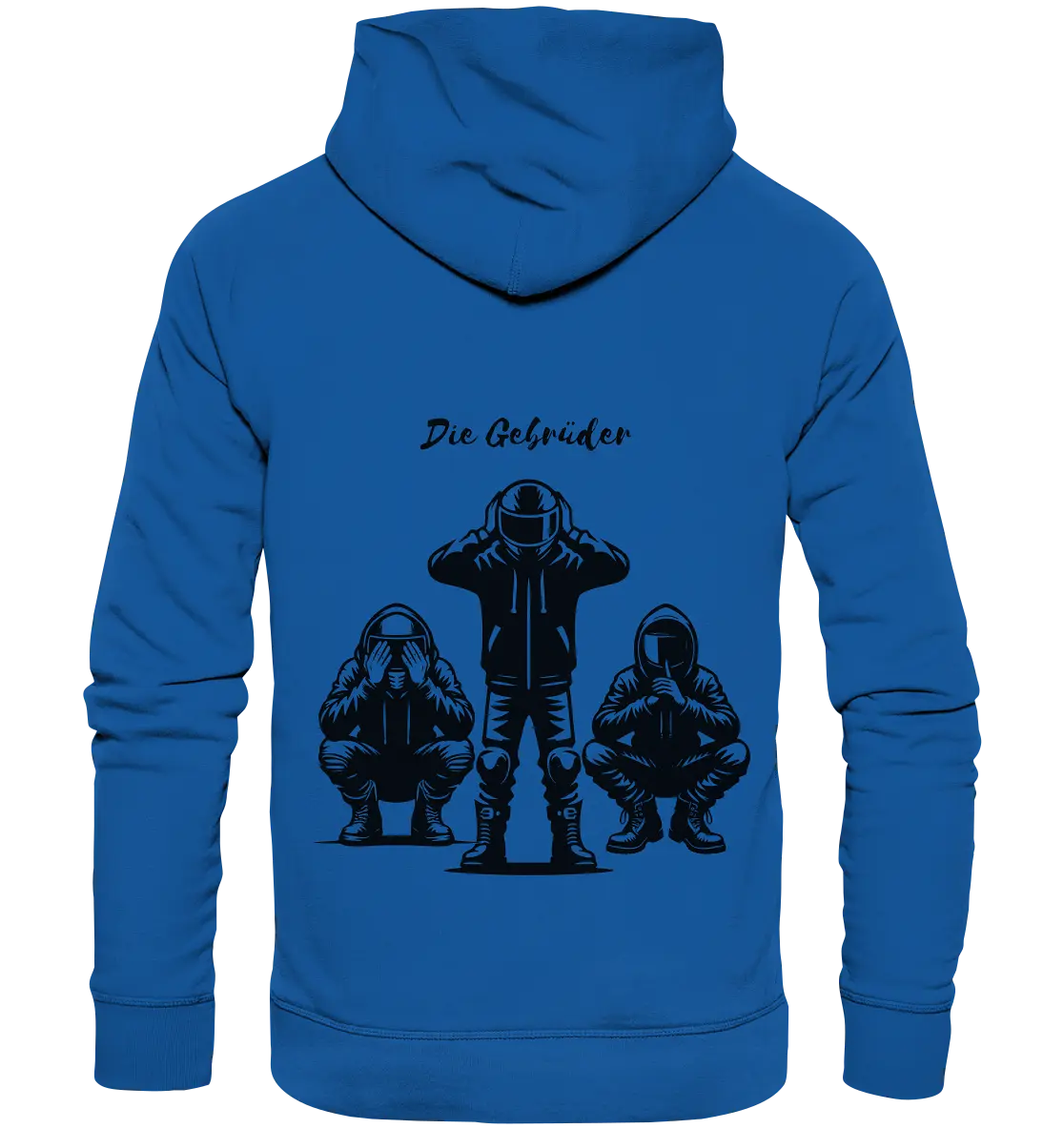 🙈🙉🙊 - Organic Basic Hoodie - GebrüderR&A
