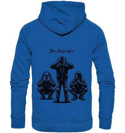 🙈🙉🙊 - Organic Basic Hoodie - GebrüderR&A
