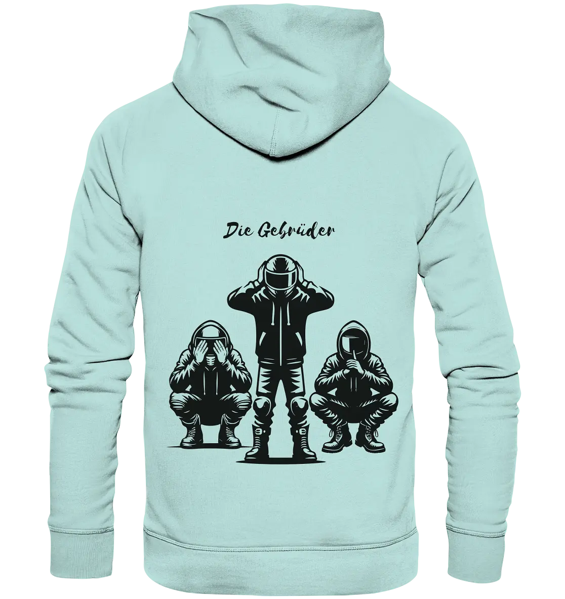 🙈🙉🙊 - Organic Basic Hoodie - GebrüderR&A