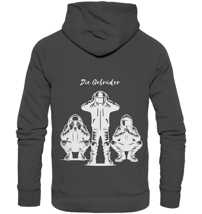 🙈🙉🙊 - Organic Basic Hoodie - GebrüderR&A