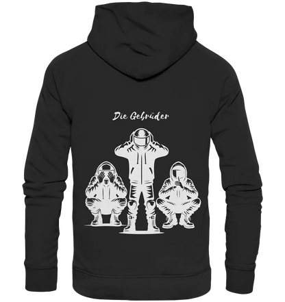 🙈🙉🙊 - Organic Basic Hoodie - GebrüderR&A