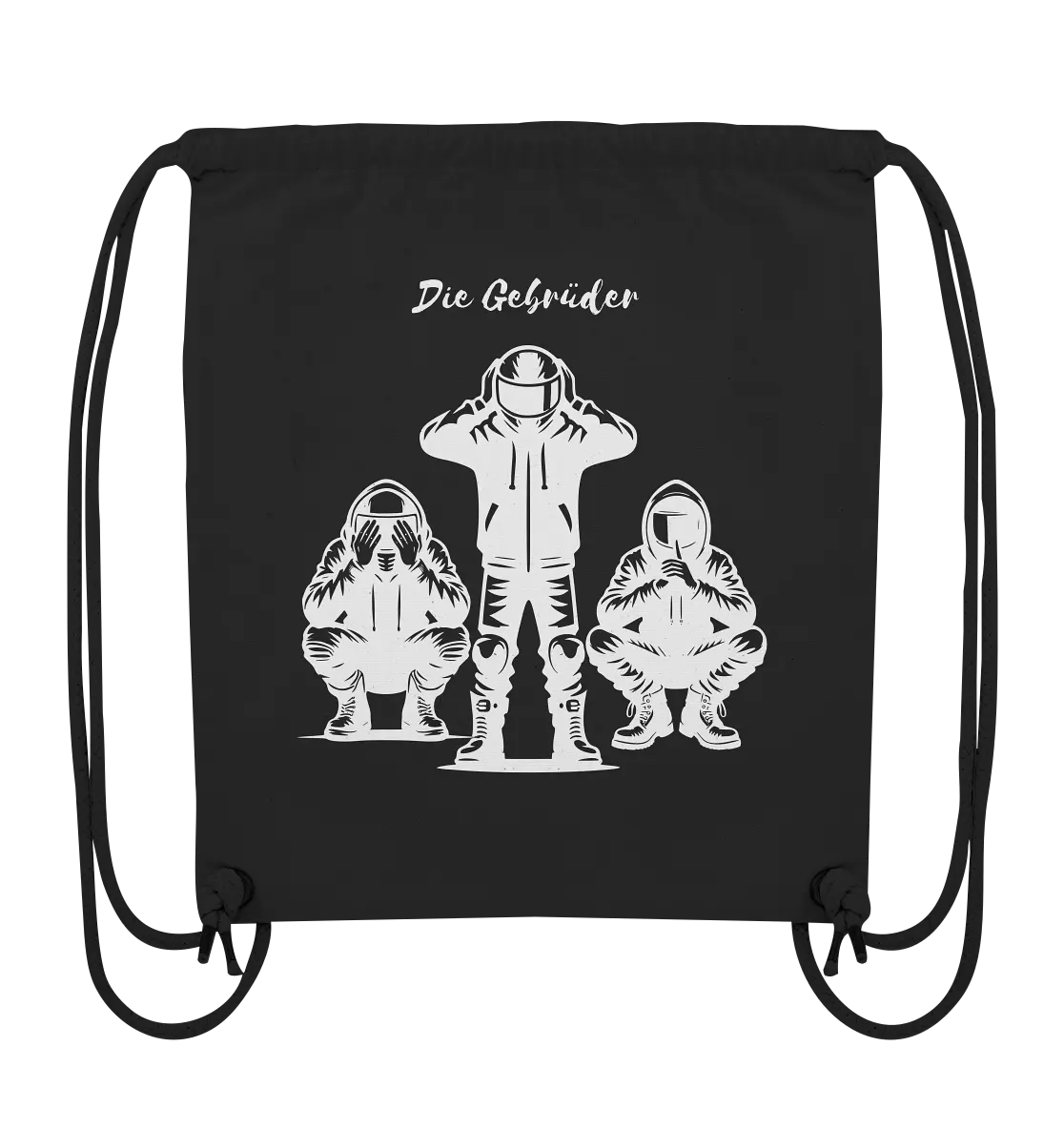 🙈🙉🙊 - Organic Gym-Bag - GebrüderR&A