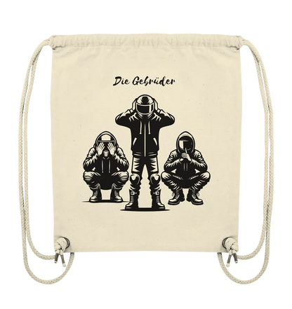 🙈🙉🙊 - Organic Gym-Bag - GebrüderR&A