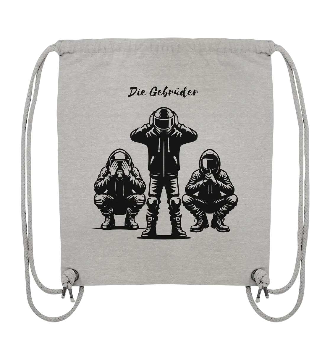 🙈🙉🙊 - Organic Gym-Bag - GebrüderR&A