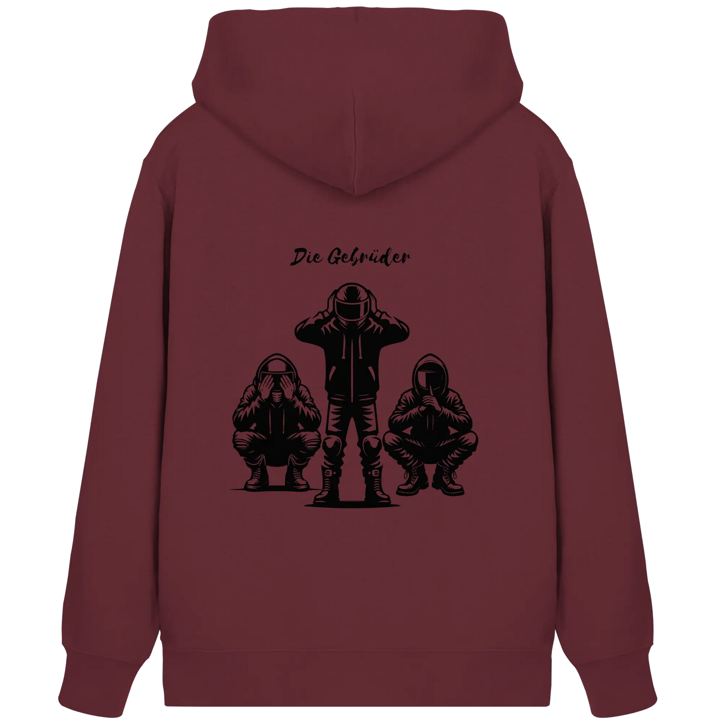 🙈🙉🙊 - Organic Zipper - GebrüderR&A