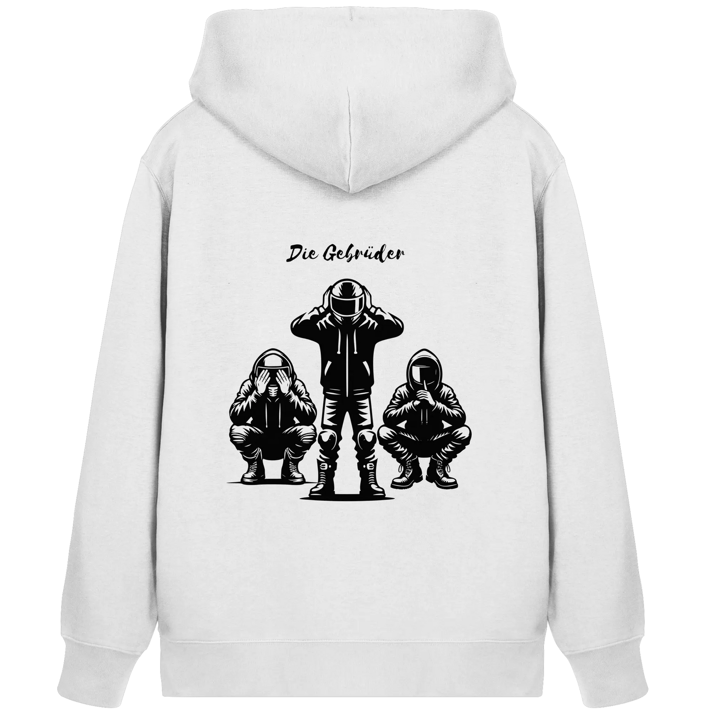 🙈🙉🙊 - Organic Zipper - GebrüderR&A
