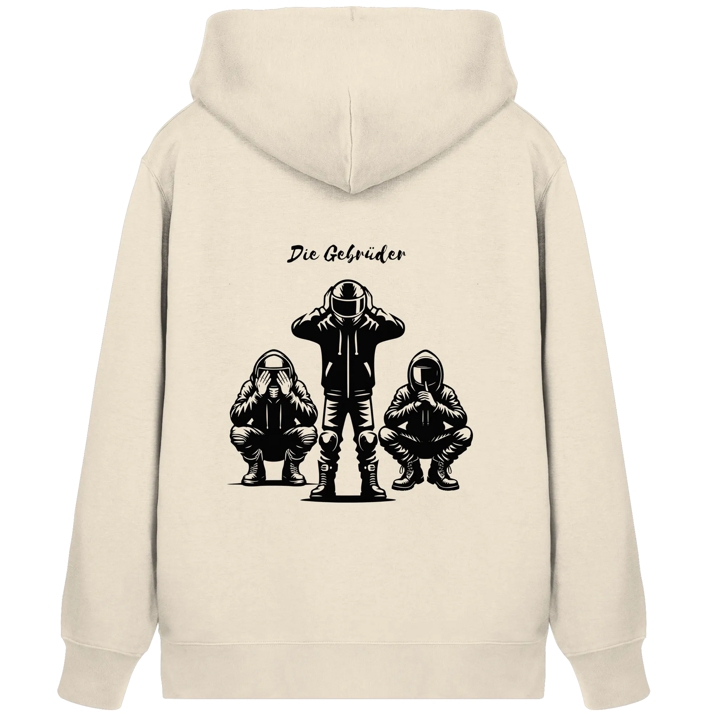 🙈🙉🙊 - Organic Zipper - GebrüderR&A
